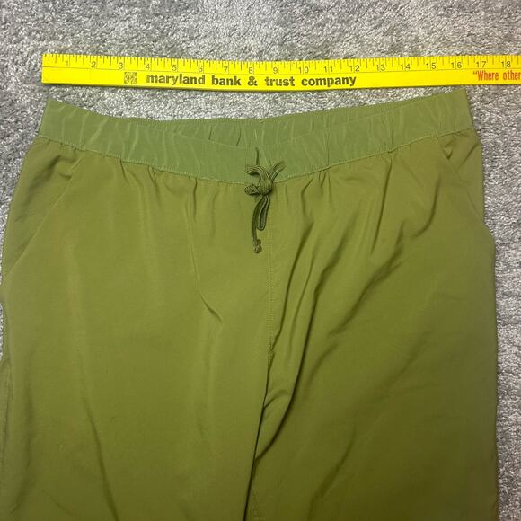 Patagonia Size Large Joggers Recycled Polyester Gorgeous Green - Picture 4 of 6